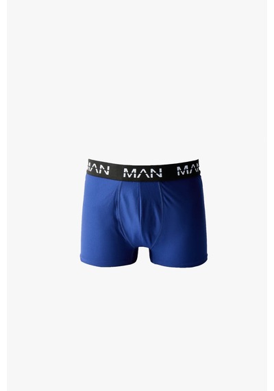 Nature The Brand Man Of Man Erkek Mavi Boxer Pamuklu Esnek Rahat Boxer, Spor Boxer Mavi