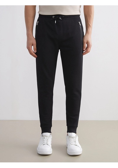 LC Waikiki Lcwaıkıkı Classic Siyah Kalın Erkek Jogger Eşofman Altı New Blakız Çocuk