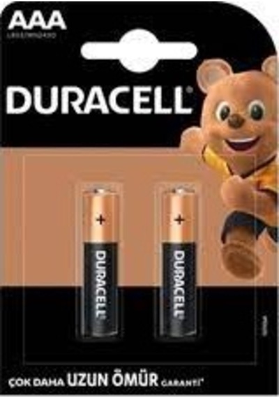 Duracell İnce Kalem Pil Aaa 2 Li - 2 Paket