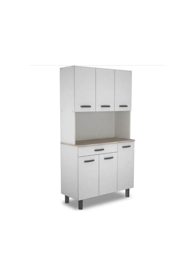 Amor Çok Amaçlı Dolap-mikrodalga-erzak-airfryer-mutfak-kiler Dolabı-kahve Köşesi-beyaz-120cm Beyaz Amor Çok Amaçlı Dolap-mikrodalga-erzak-airfryer-mutfak-kiler Dolabı-kahve Köşesi-beyaz-120cm Beyaz