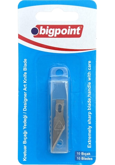 Bigpoint Kretuar Bıçağı Yedeği 10'lu X 4 Adet