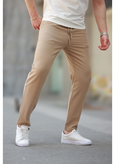 Madmext Camel Regular Fit Erkek Pantolon E6572