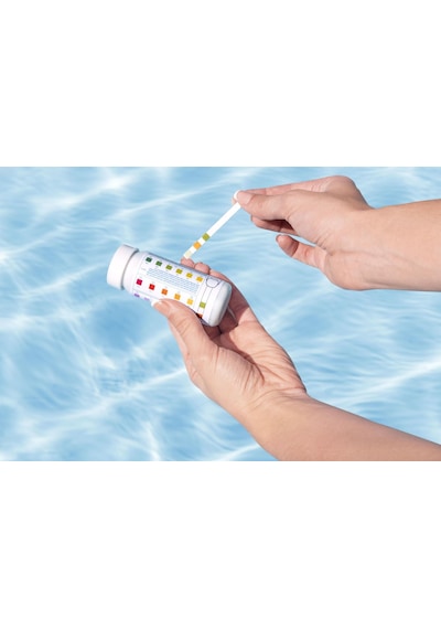 Bestway 58142 Havuz & Spa 3 Lü Kimyasal Test Şeridi 50 Lik Paket