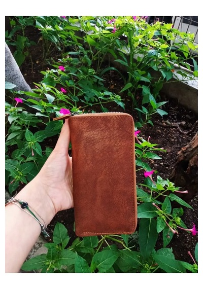 Ozka Leather Collection Telefon Bölmeli Cüzdan taba