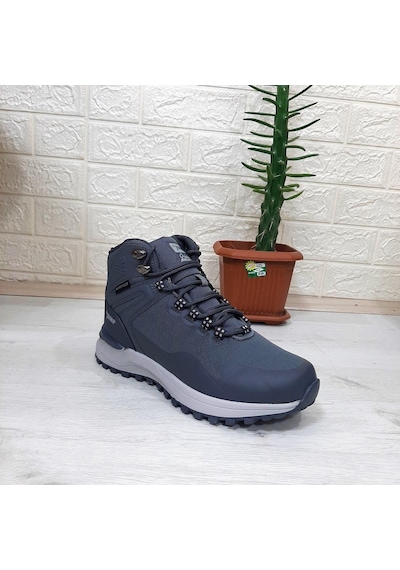 Jump 29652 Gri Renk Waterproof Kaymaz Rahat Erkek Bot 001