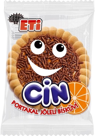 Eti Cin Portakallı Bisküvi 36 x 25 G