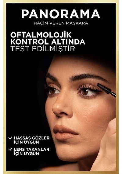 L'Oréal Paris Panorama Hacim Veren Maskara Siyah & Paradise Le Khol Mini Göz Kalemi Makyaj Seti pktlshprdsmnprds-9321 0