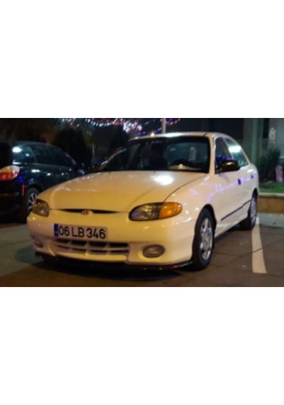 Hyundai Accent Yumurta Kasa 95-00 Sis Lambası Takımı Beyaz 2 Adet (00) (ŞüsCarOto Aksesuar)