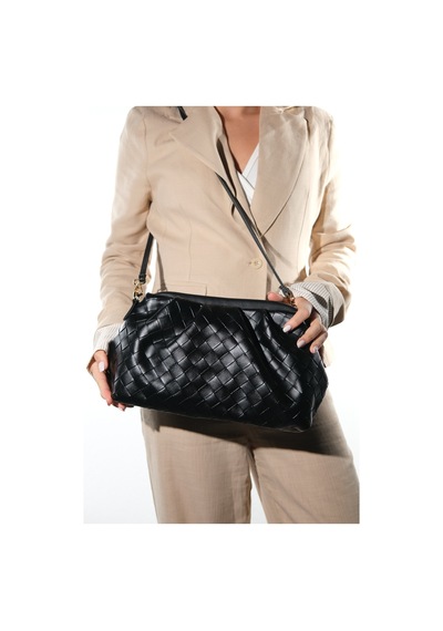 Luvishoes Uvera Siyah Kadın Clutch Çanta Siyah