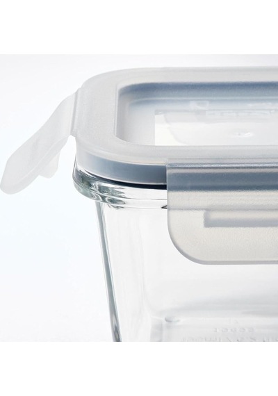 Ikea 3 Adet Cam Saklama Kabı Seti 180 Ml, Kare-vakumlu Mini Kaplar Sku: Smg8690010221711