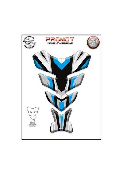 Universal Motosiklet Tank Pad 3d Sticker 0312 Diğer