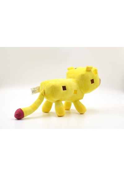 Minecraft 24 Cm Peluş Bön Bön Bakan Sarı Ocelot