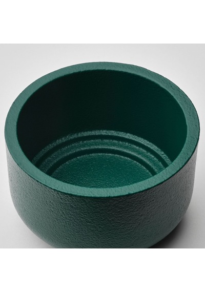 Tealight Mumluk, Koyu Turkuaz, 3 Cm Acı Kahverengi