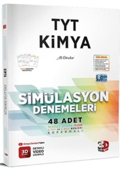 TYT 3D Simulasyon Kimya Denemeleri -  3D Yayınları