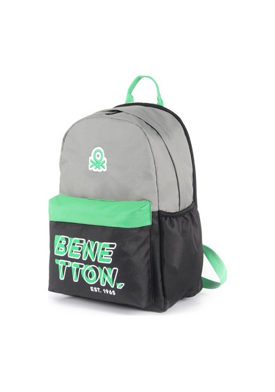 United Colors Of Benetton Bnt03841 Gri/siyah Unisex Okul Çantası