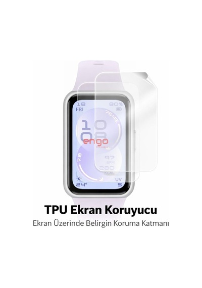 Huawei Band 11 Ekran Koruyucu Tpu Şeffaf Film 2 Adet
