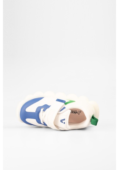 Vicco Bread Işıklı Unisex Okul Öncesi Beyaz Spor Ayakkabı Beyaz