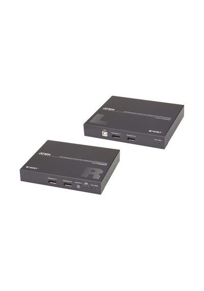 Aten Aten-CE924 100 M Display Port Cat6 Dual 4K HDBaset Usb 2.0 KVM Extender