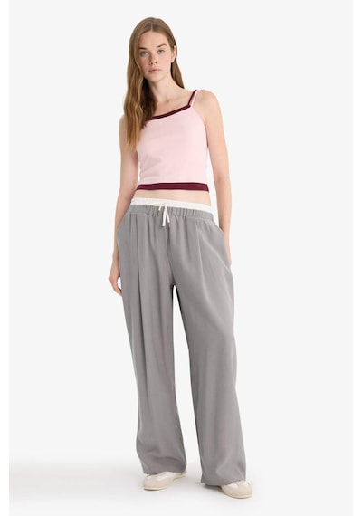 Defacto Baggy Fit Çift Cepli Normal Bel Standart Boy Tensel Pantolon F9743ax25hsgr394 Gri Defacto Baggy Fit Çift Cepli Normal Bel Standart Boy Tensel Pantolon F9743ax25hsgr394 Gri