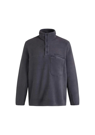 Peak Performance G78165010 M Fleece Snap T-neck Erkek Polar 001