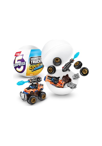 Mini Brands Monster Trucks Color Change S3 Sürpriz Paket Çok Renkli