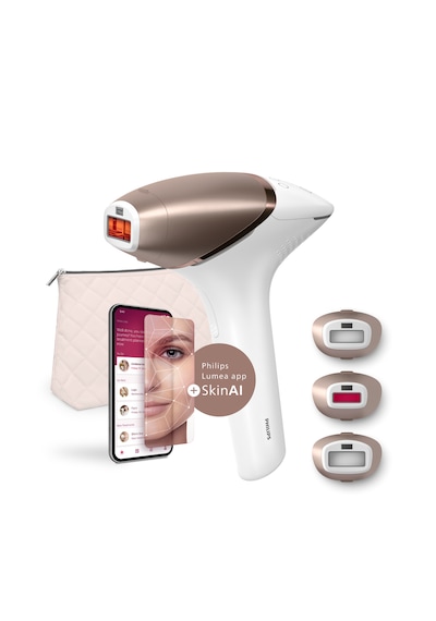 Philips BRI951/03 – 450.000 Atım Lazer Epilasyon Cihazı 4 akıllı başlık: Vücut, Yüz, Bikini,Koltuk Altı - Kablolu/Kablosuz - SkinAi, SmartSkin Philips BRI951/03 – 450.000 Atım Lazer Epilasyon Cihazı 4 akıllı başlık: Vücut, Yüz, Bikini,Koltuk Altı - Kablolu/Kablosuz - SkinAi, SmartSkin