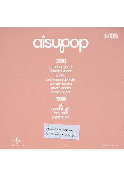 Aisu Aisupop - Plak