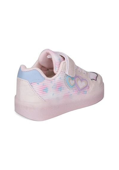 Tuğba Ortopedi 028 Kız Çocuk Led Işıklı Sneaker Pudra