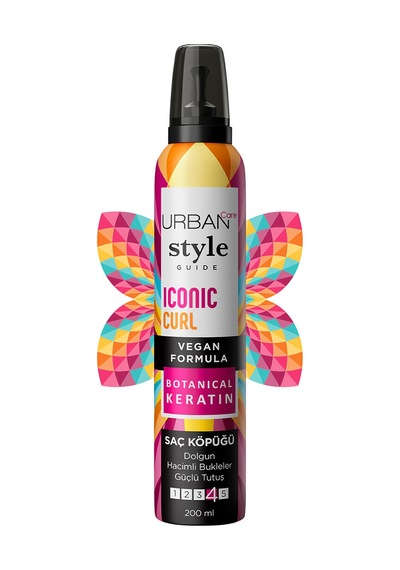 Urban Care Style G. Iconic Curl Güçlü Tutuş 200ml Köpük