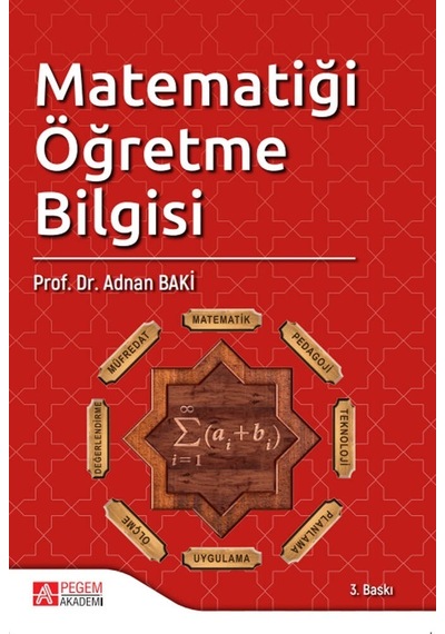 Matematiği Öğretme Bilgisi - Pegem Akademi Yayıncılık