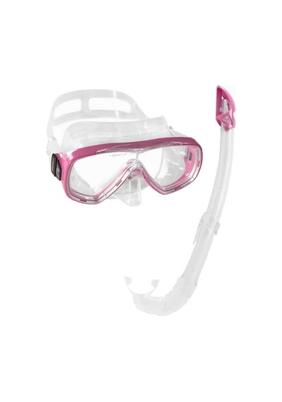 Cressi Onda Maske Mexico Şnorkel Seti Clear-pınk Çok