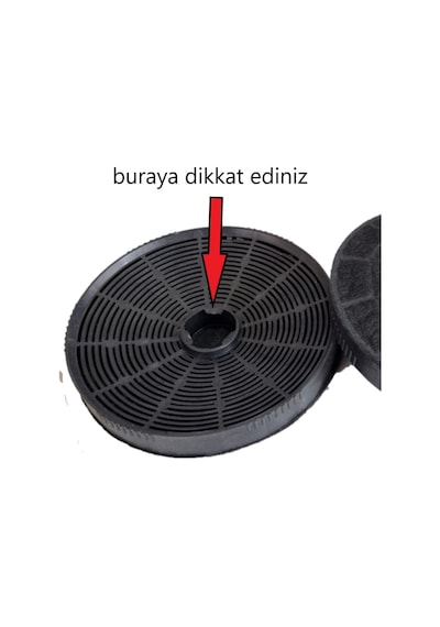 Termikel Oval Aspiratör Davlumbaz 15.5 Cm Karbon Filtre Seti - 532376799 Uyumlu