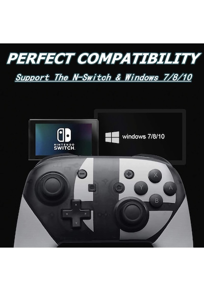 Nintendo Switch Pro Controller  Kablosuz Oyun Kolu Pc Uyumlu