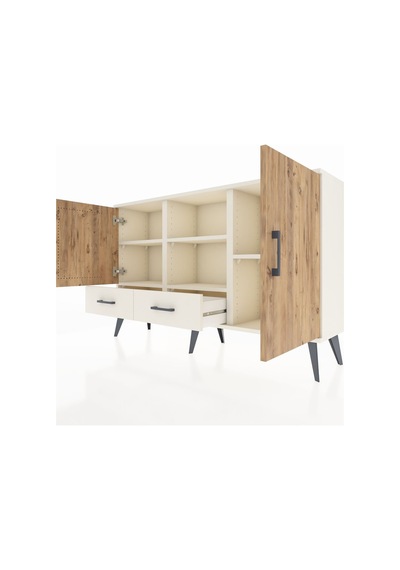 Arges Konsol 5 Raflı 2 Çekmeceli 3 Kapaklı 132x30x83 Aytaşı-çam/aytaşı Çam/aytaşı Arges Konsol 5 Raflı 2 Çekmeceli 3 Kapaklı 132x30x83 Aytaşı-çam/aytaşı Çam/aytaşı