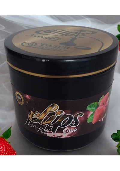 Elips Çilek Kokulu Nargilemelası Bitkisel 250g