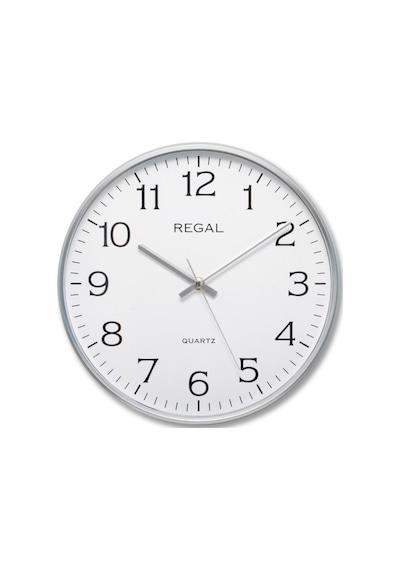 Regal 0250 Sw Ince Çerçeve Slim Duvar Saati (284225123) Beyaz