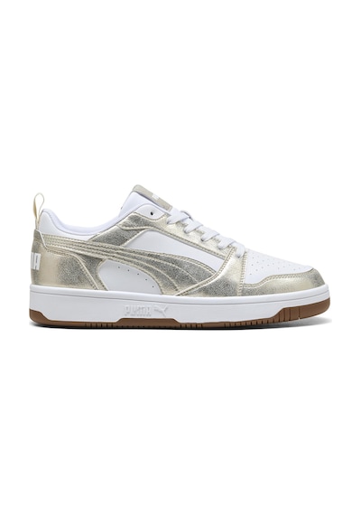 Puma Rebound V6 Low Metallic Kadın Beyaz Sneaker Ayakkabı 40605501 Beyaz
