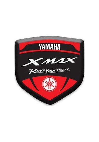 Xmax Tasarımlı Grenaj-siperlik Damla Sticker 04 Diğer