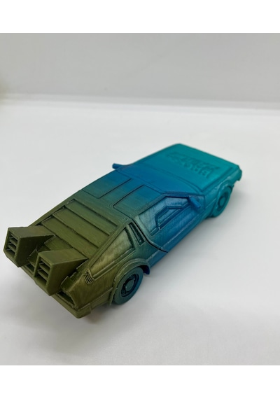 Delorean 3d Figür
