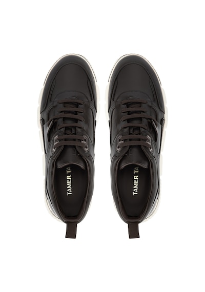 Tamer Tanca Erkek Hakiki Deri Kahverengi Sneakers & Spor Ayakkabı 698 1369-5 Erk Ayk Sk26-27 Kahve Dr