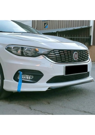 Fiat Egea Ön Ek, Tampon Karlığı Etek, Ön Bodykit Boyasız Abs Plas