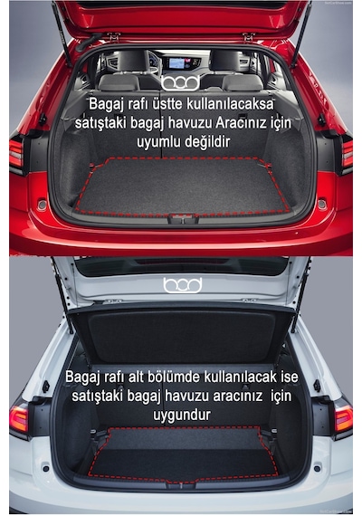 Bod Volkswagen Taigo Bagaj Havuzu 2022-Sonrası Alt