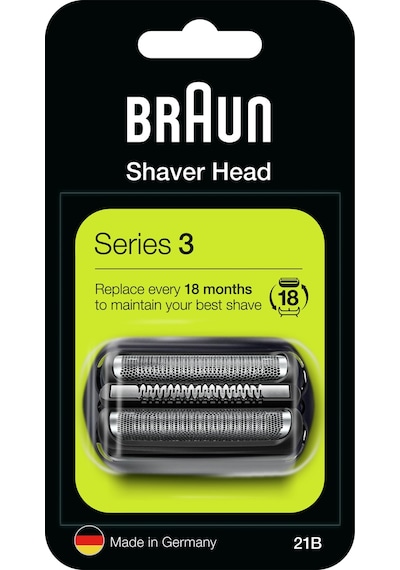 Braun Series 3 21B Tıraş Makinesi Yedek Başlığı - Siyah