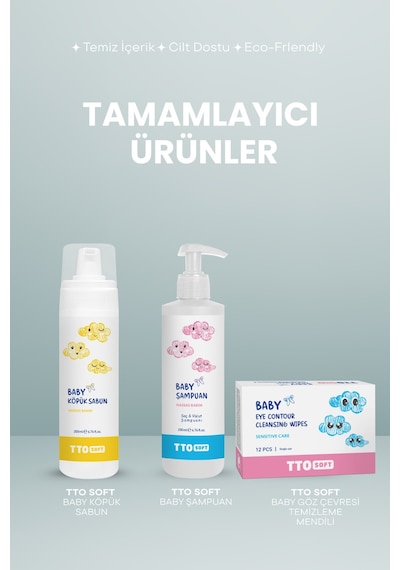 Tto Soft Baby Göz Çevresi Temizleme Köpüğü 100Ml