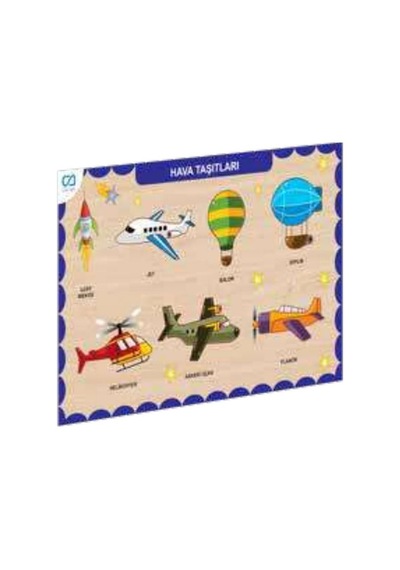 Ahşap Hava Taşıtları Eğitici Set