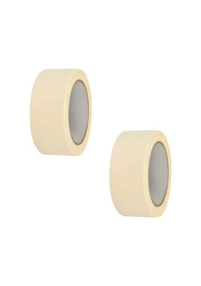 Tify 2 Adet Maskeleme Bandı Boya Bandı 48mm X 25m Kağıt Bant
