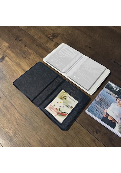 Fujıfilm İnstax Mini12 Fotoğraf Albümü 48+1 Fotoğraf Kapasiteli İnstax 6x9 Binder Kpop İthal Deluxe
