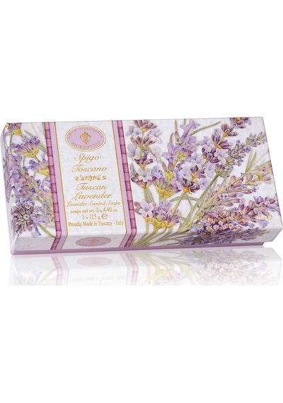 Saponificio Artigianale Fiorentino Sabun 3 x 125 G Lavender