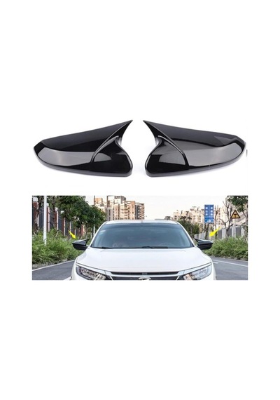 Honda Tuning Civic 2016 Araçlar Için Yarasa Batman Ayna Kapağı