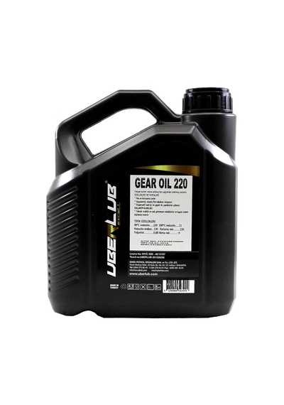 Excell Uberlub Gear Oil 220 3 Lt Dişli Yağı